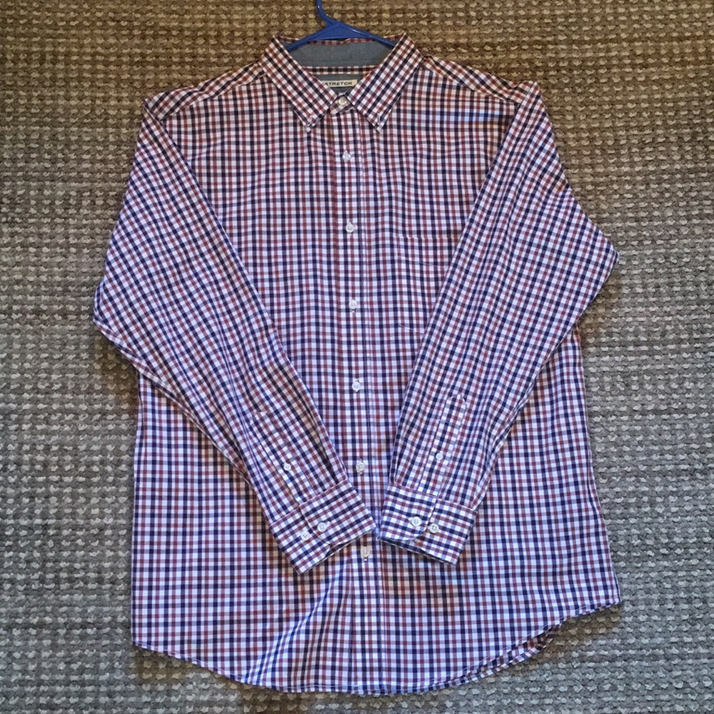 Haggar Button Down Shirt Men’s Large
